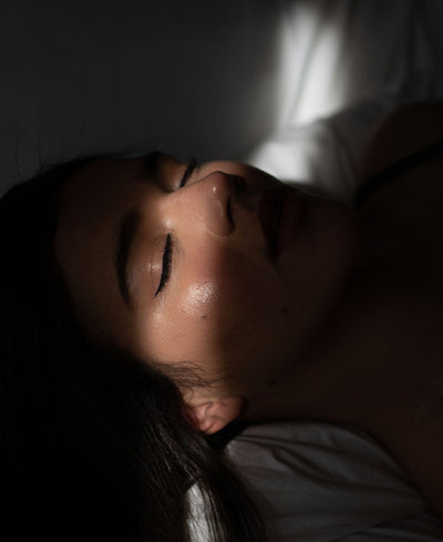 Morning Slither Of Light Falling Over Hydrated Skin