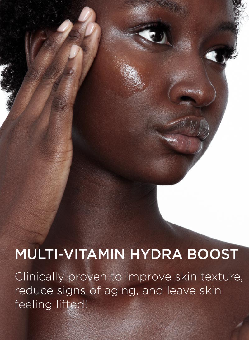 Woman Applying Clinically Proven Multi Vitamin Hydra Boost