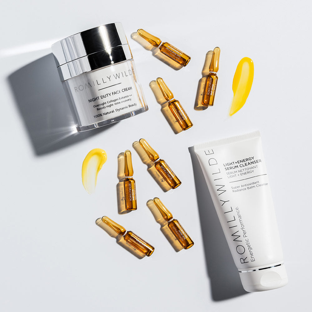 The Skin-System Products With Vivid Yellow Textures