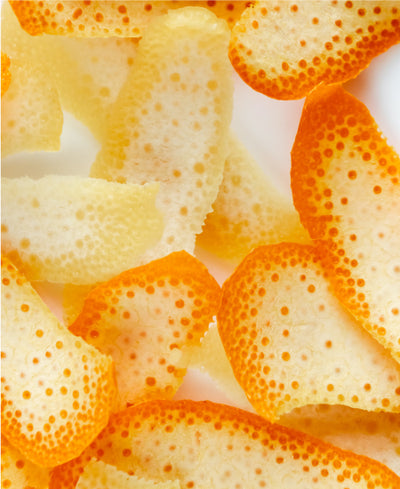 Abstract Orange Peel Image Representing Vitamin P