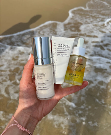 Klarskin SPF50 Oil and Romilly Wilde Products